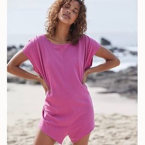 Free people beach romper NWOT. Size XS